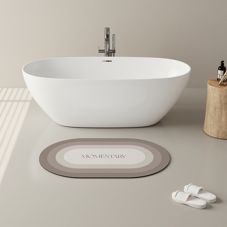 3color momentary gradation bath mat