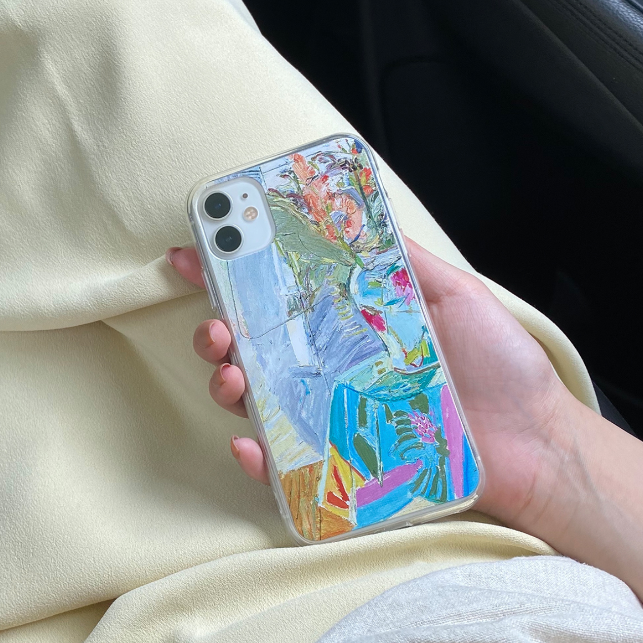 emboss oil art iPhonecase