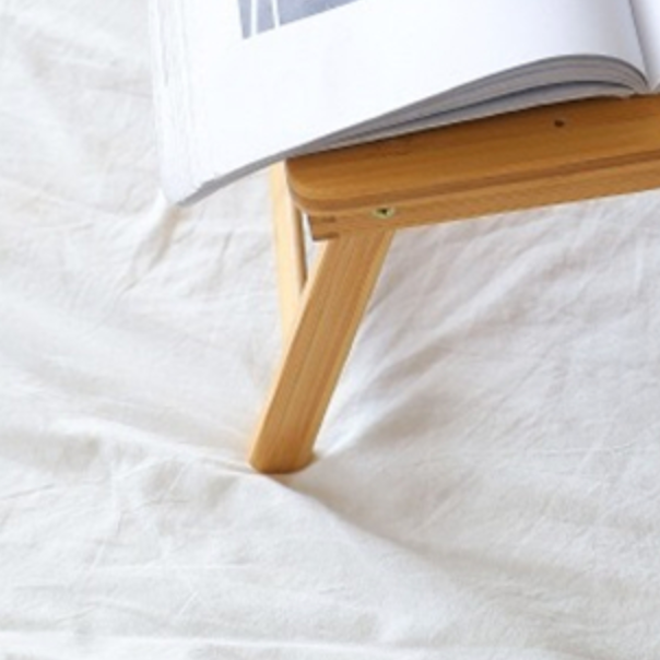 mini wood computer table