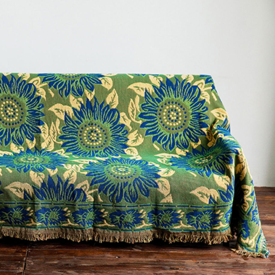 sunflower sofa cover