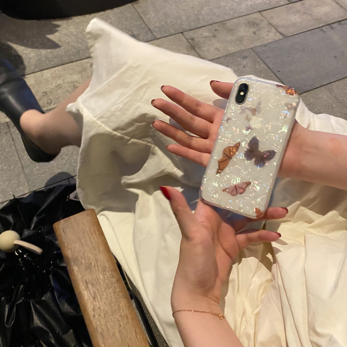 butterfly crystal iPhonecase