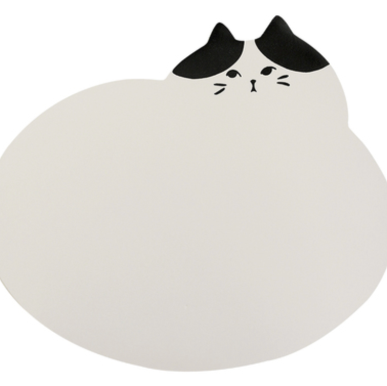 cat 4color place mat