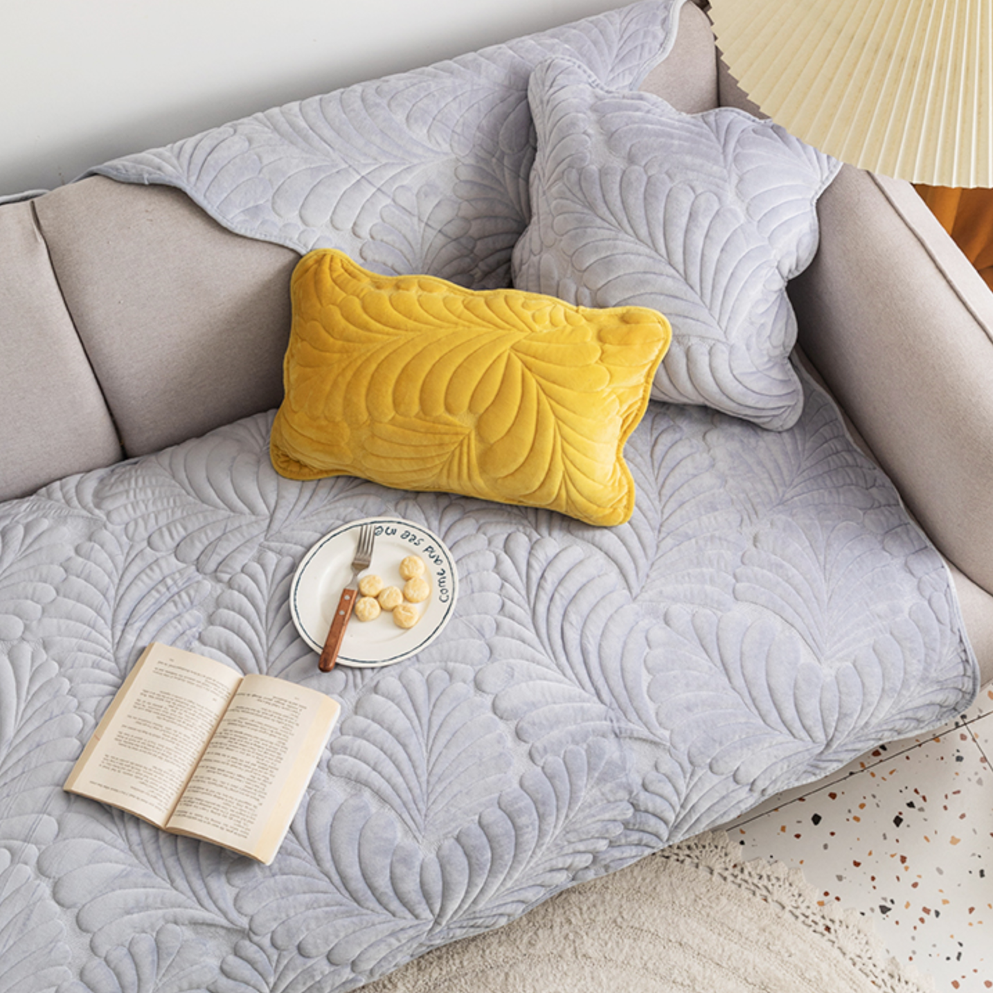 leaf 8color sofa cover