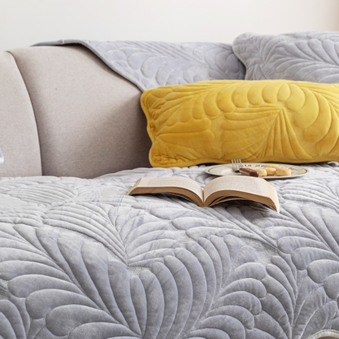 leaf 8color sofa cover