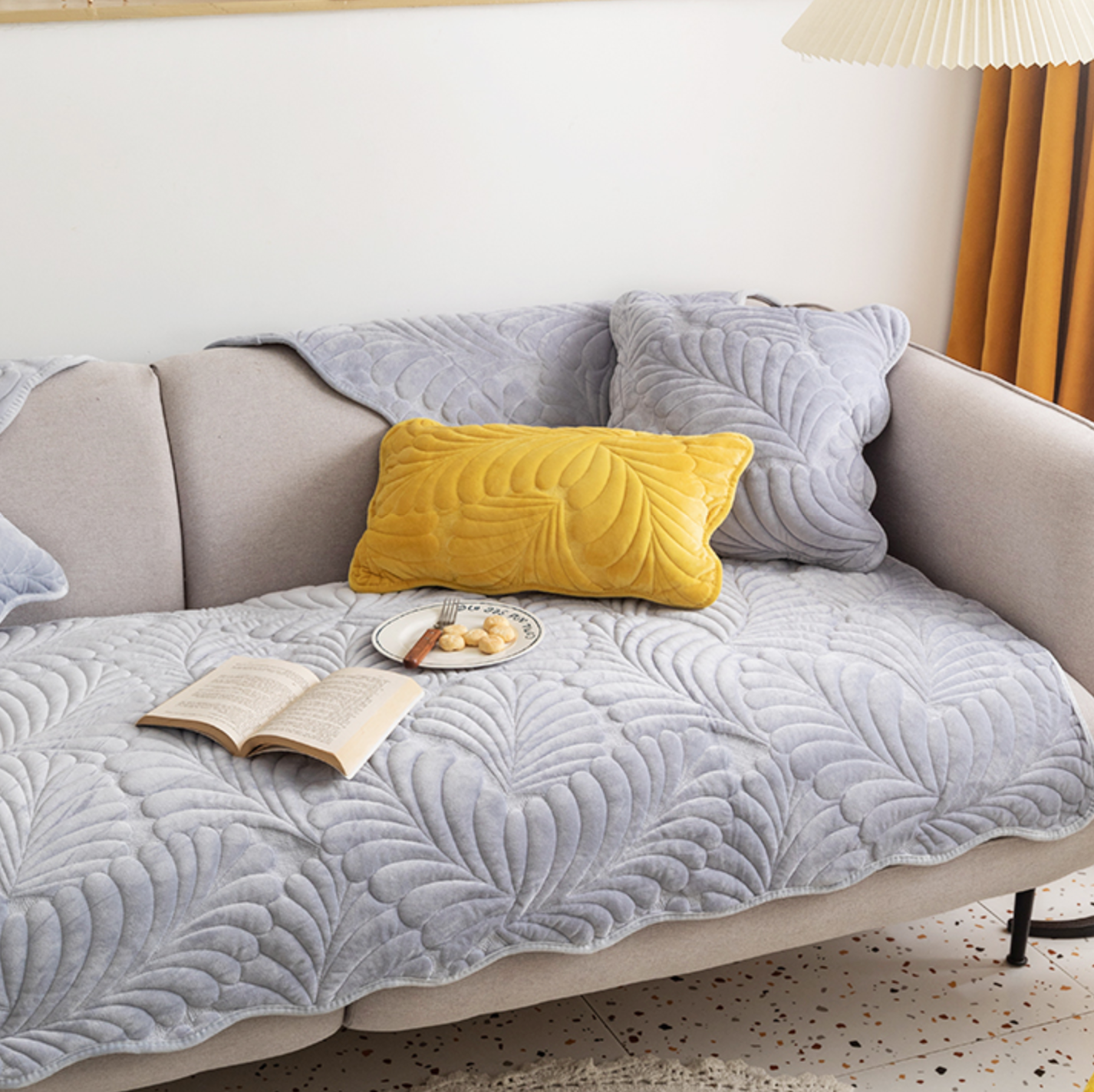 leaf 8color sofa cover