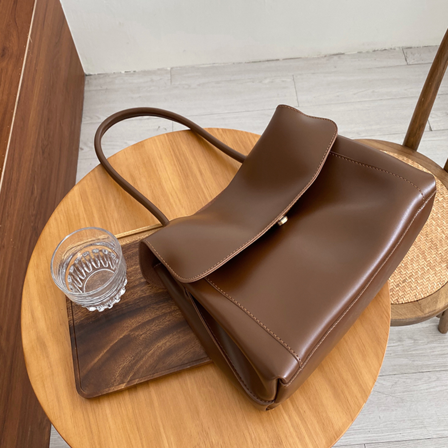 2way retro fake leather bag(2colors)