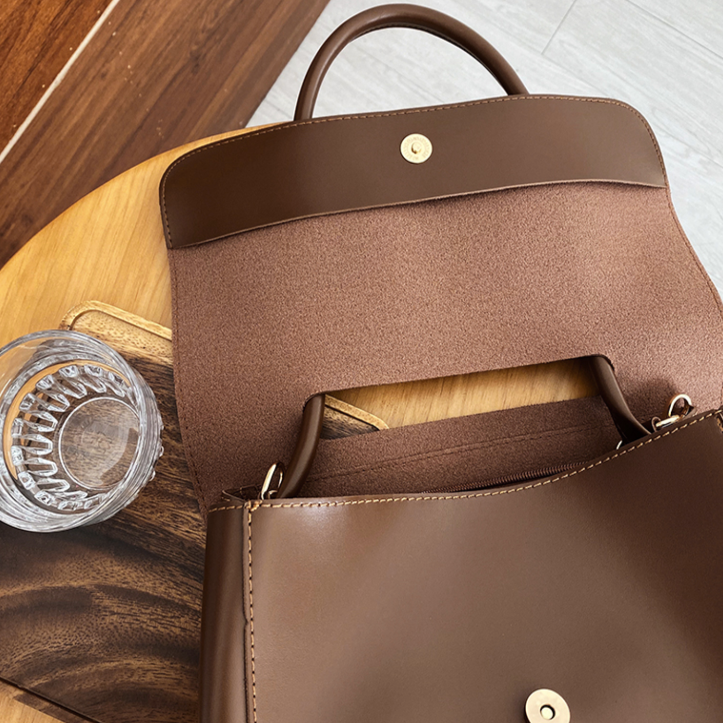 2way retro fake leather bag(2colors)
