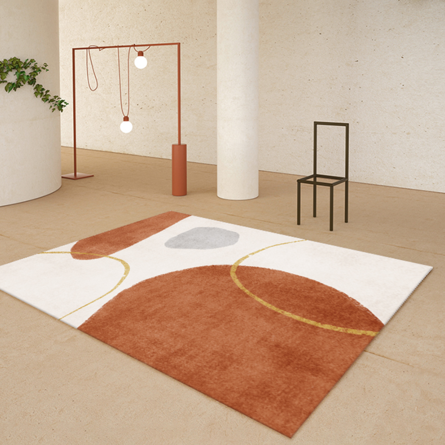 【ベストセラー】4design square carpet