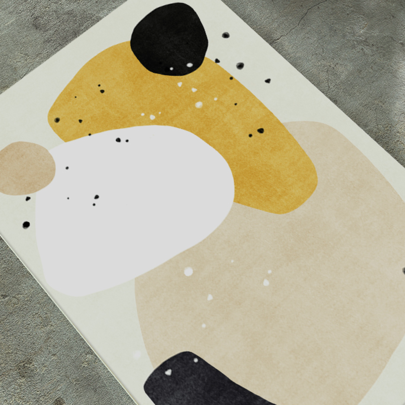 3design square carpet