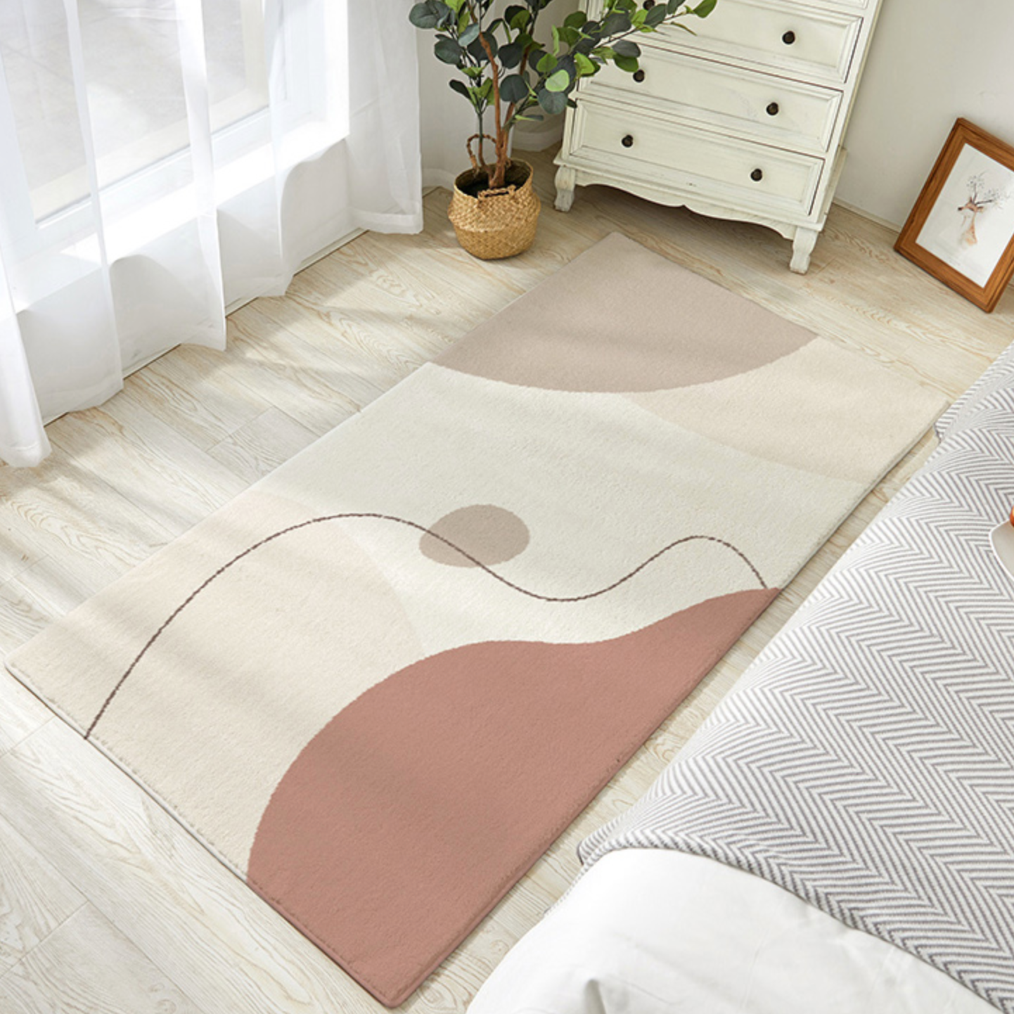 spring square carpet