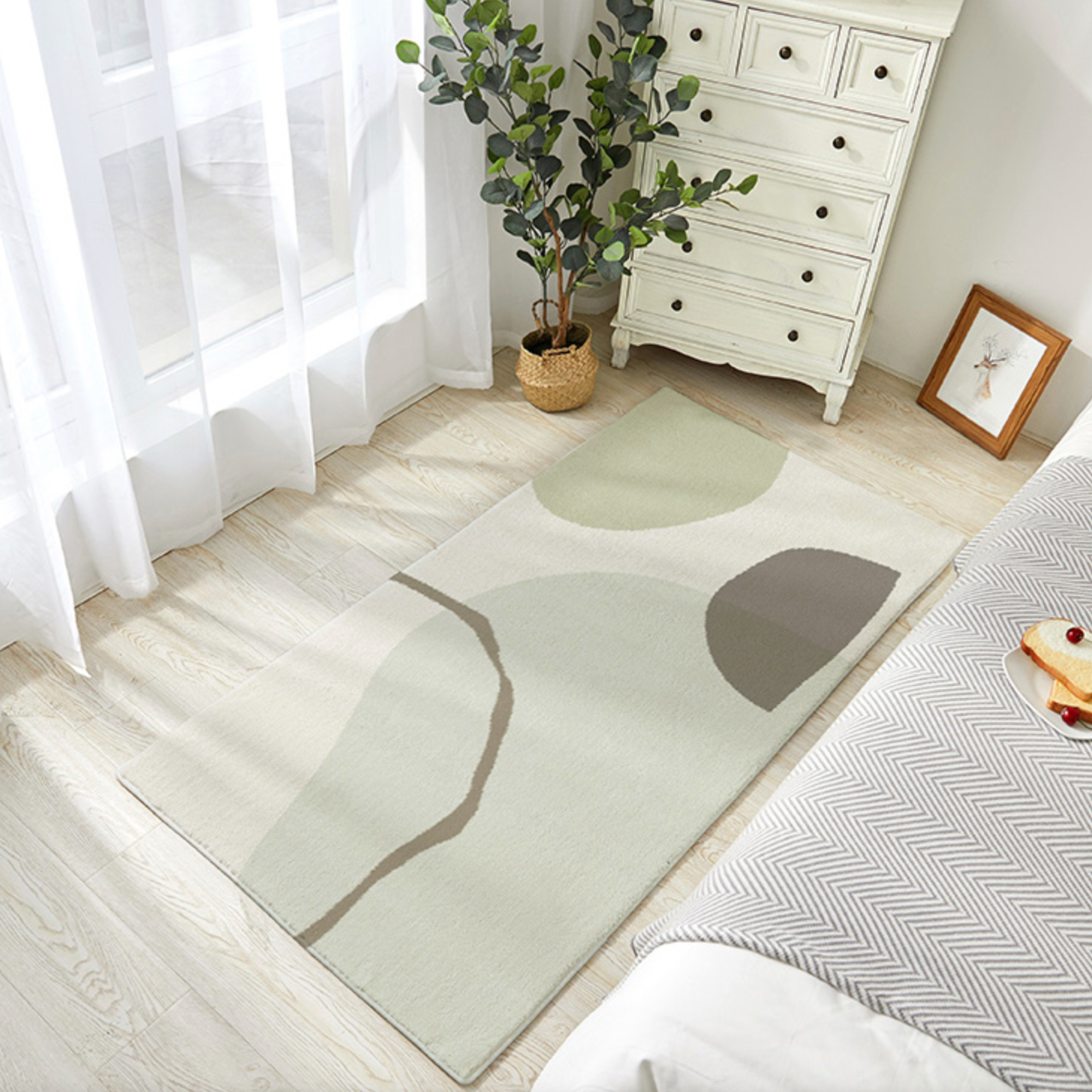 spring square carpet