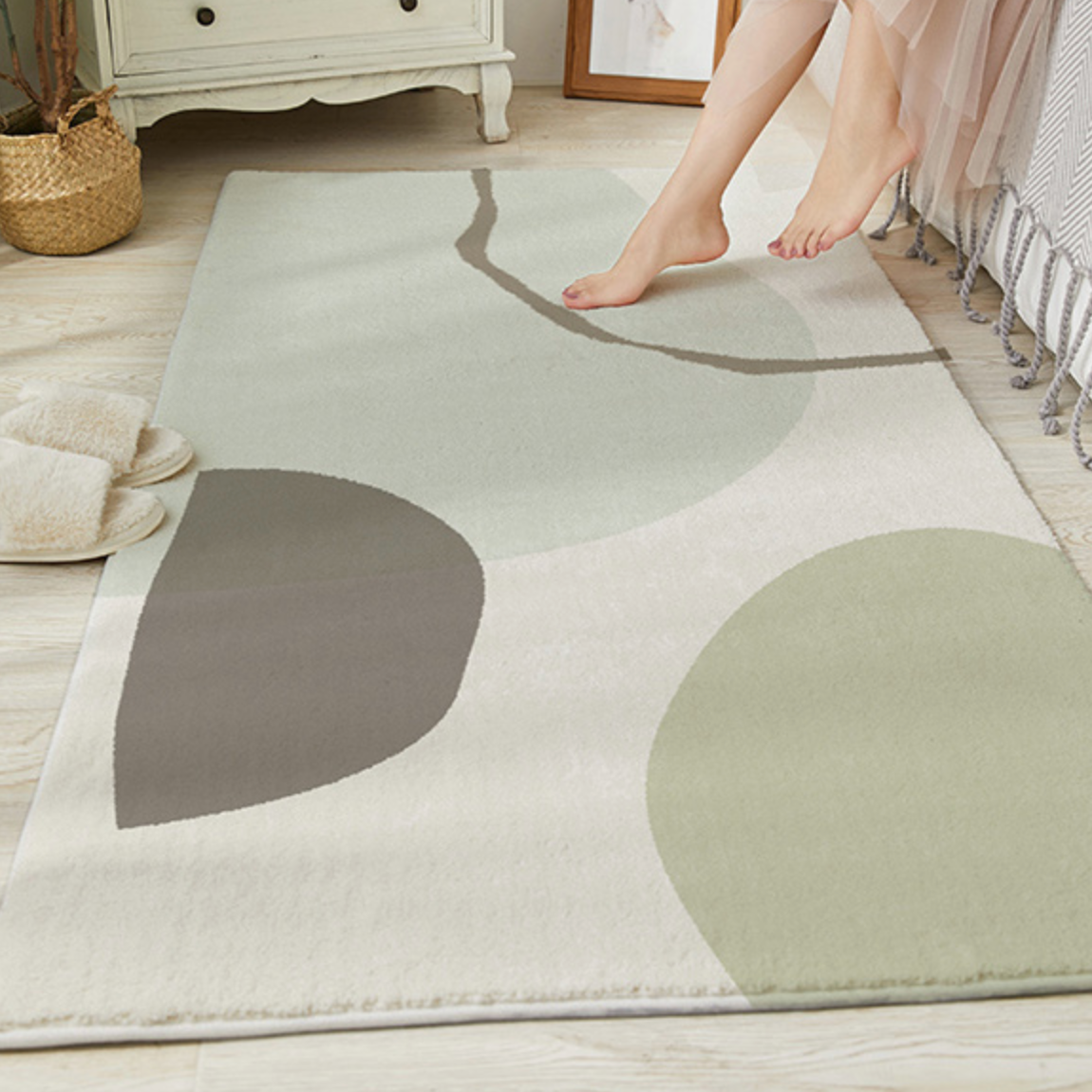 spring square carpet