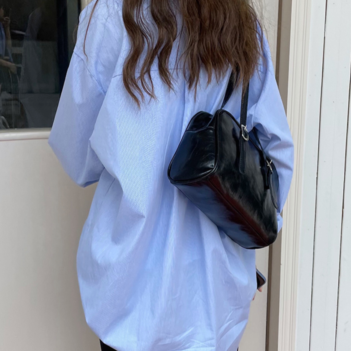 spring 3color under arm shoulder bag