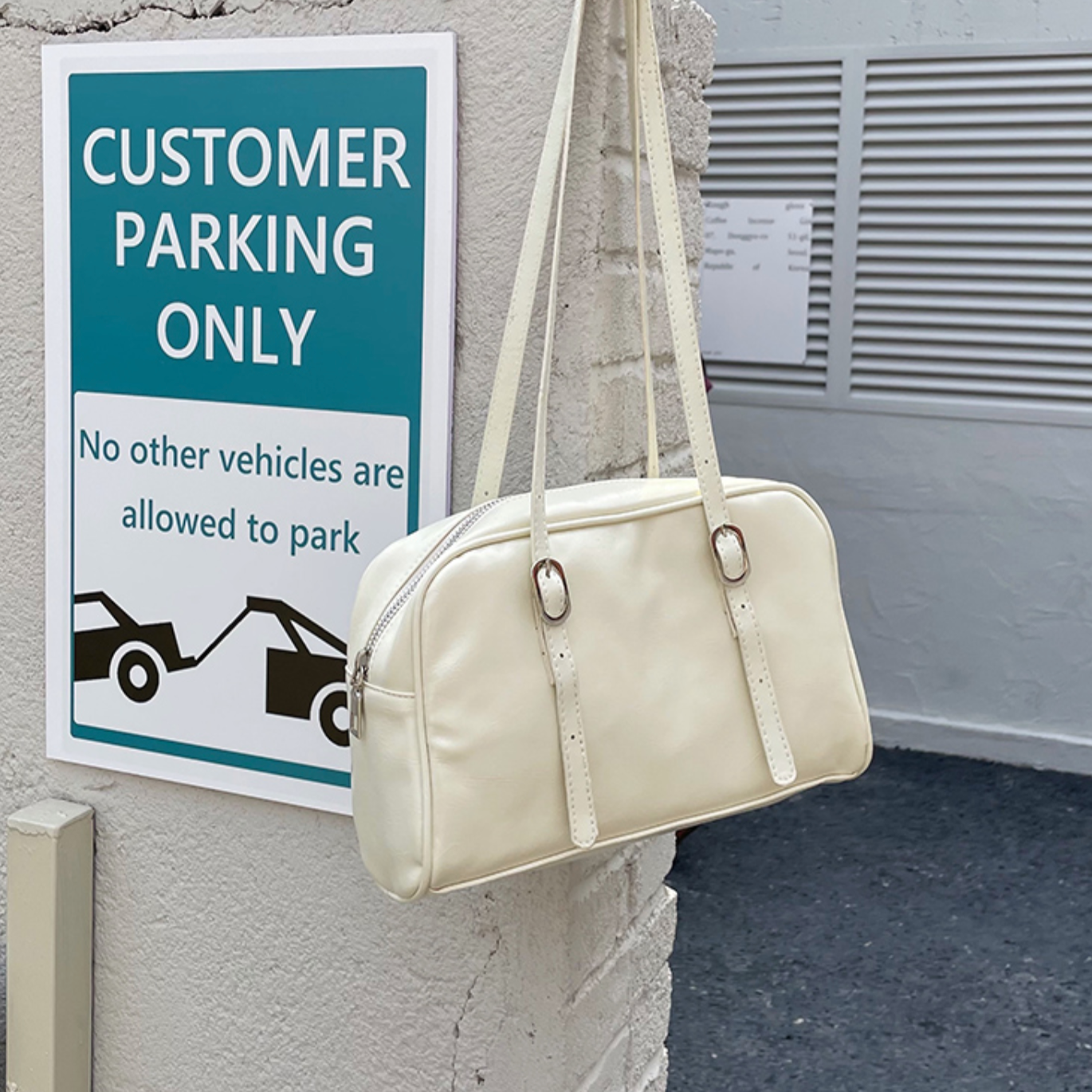 spring 3color under arm shoulder bag
