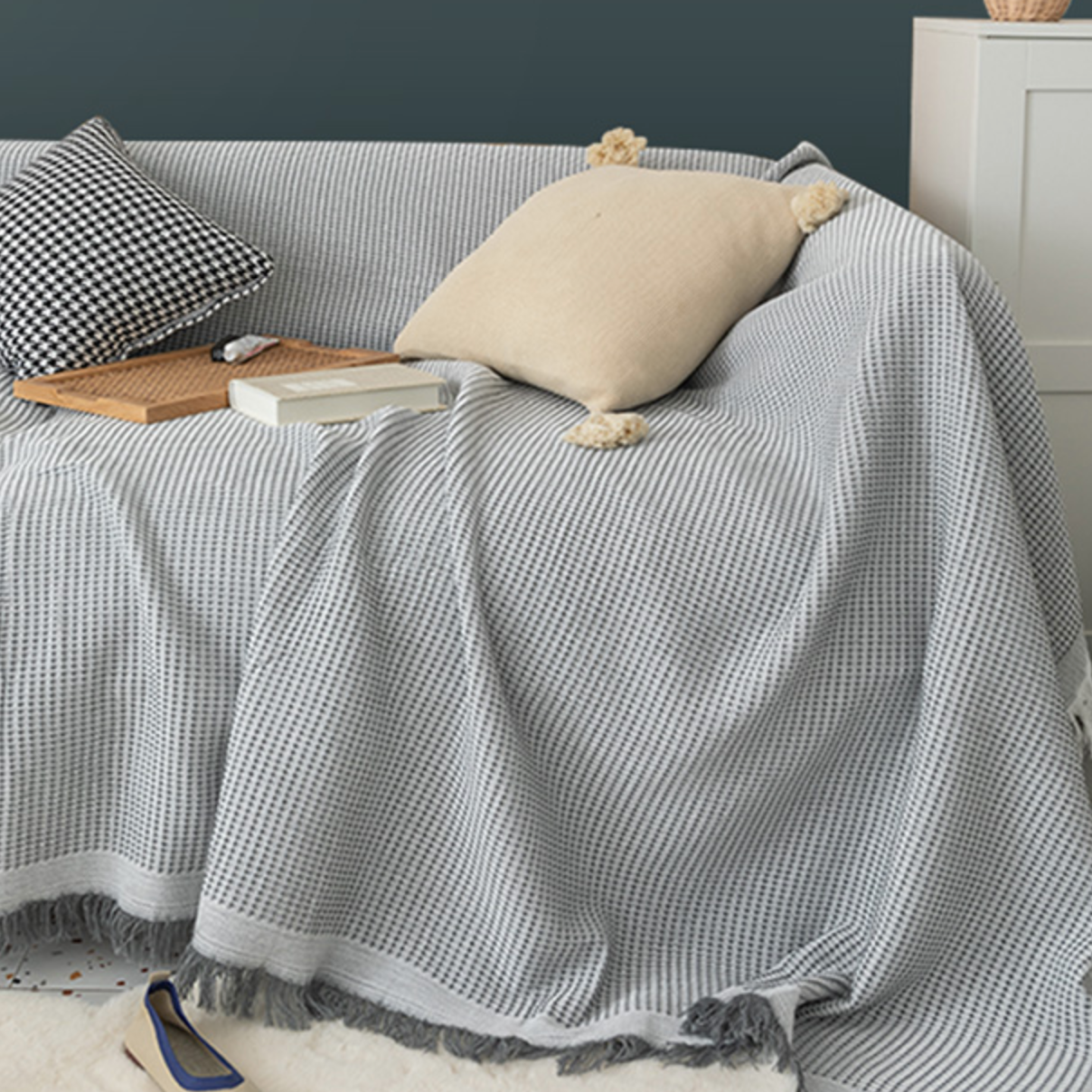 5color cotton multi sofa cover
