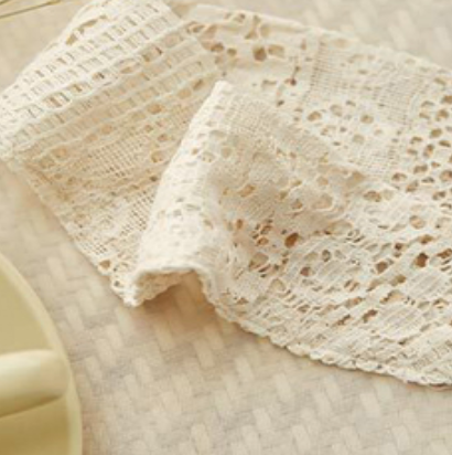 french retro lace curtain