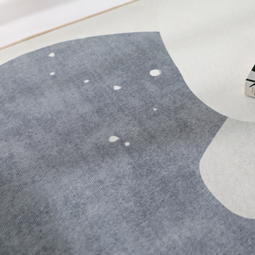 【即納】blue motif 3design square carpet / 80×160cm , A