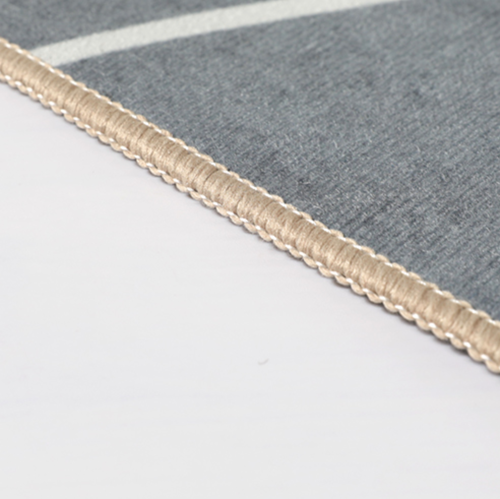 【即納】blue motif 3design square carpet / 80×160cm , A