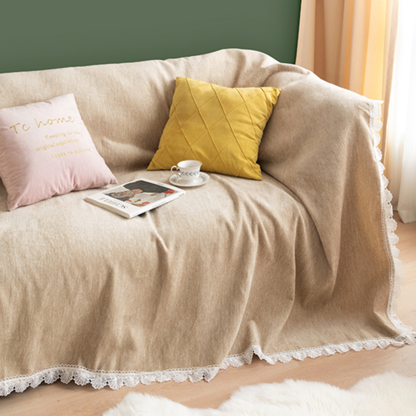 10color towel sofa cover