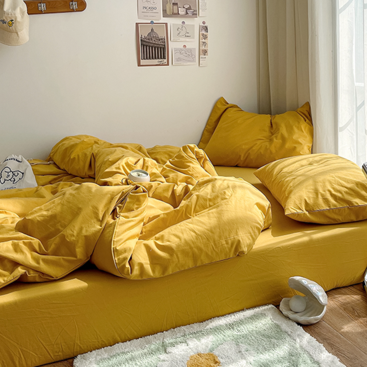 simple 19color bedlinen set