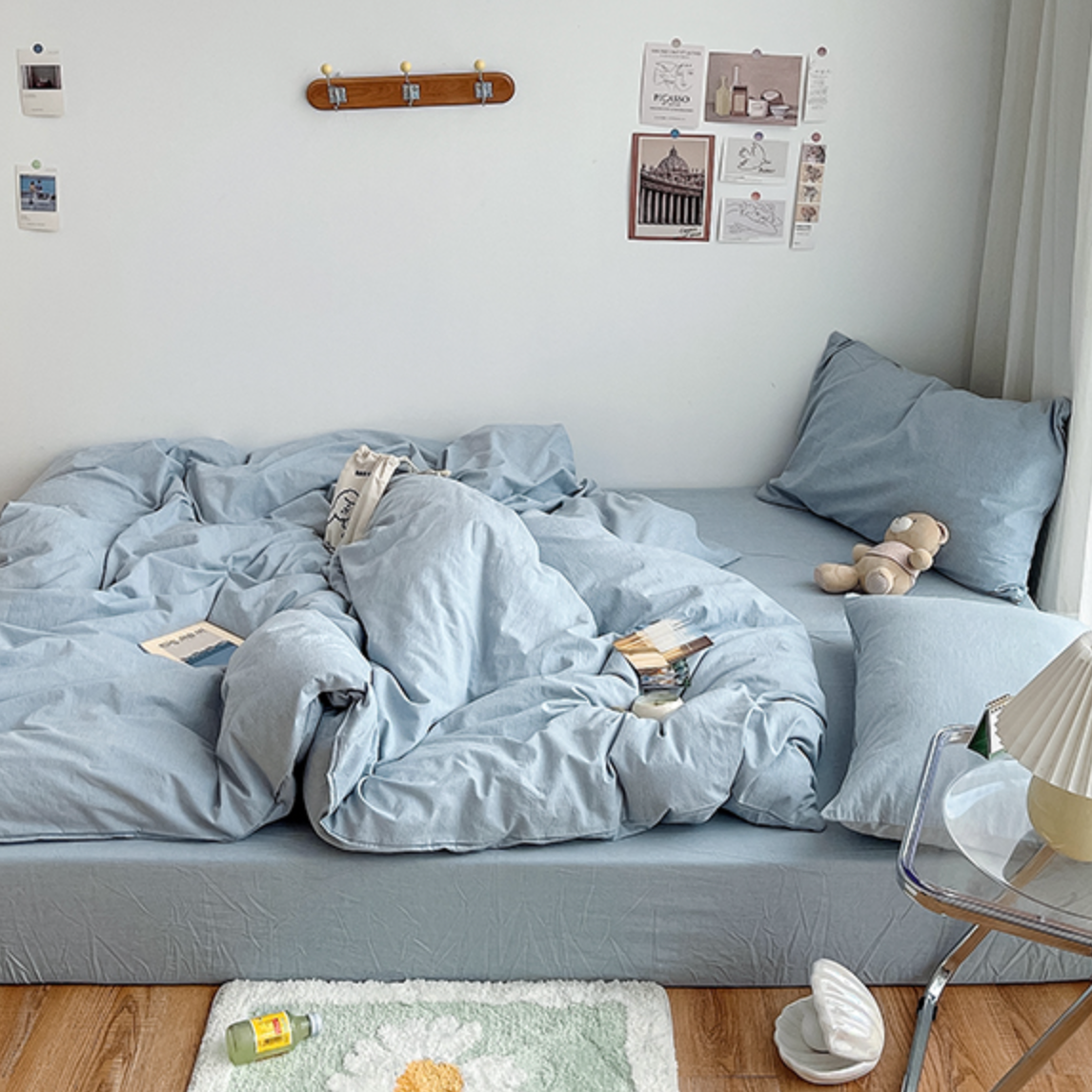 simple 19color bedlinen set
