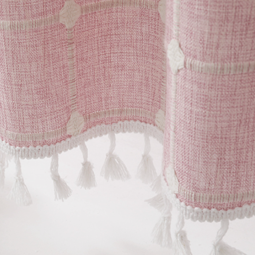 5color dot half curtain