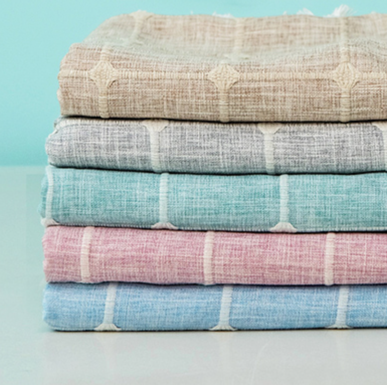 5color dot half curtain