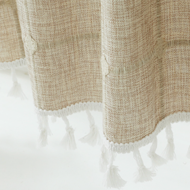 5color dot half curtain