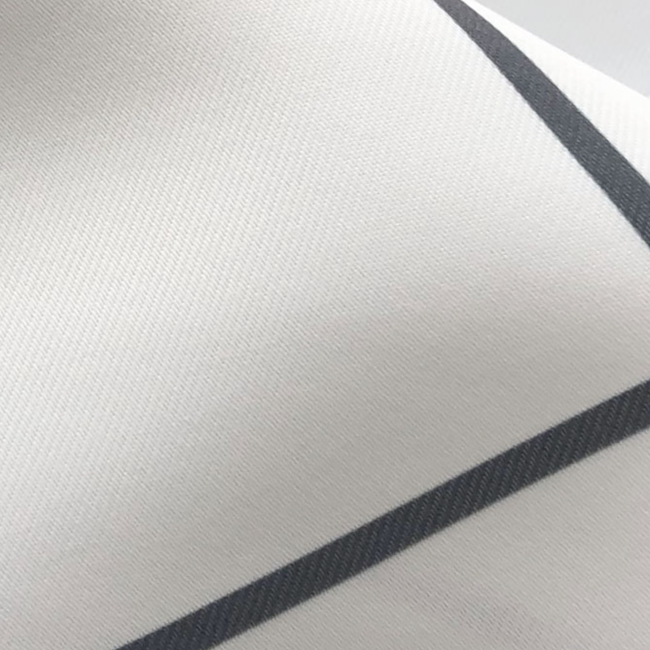 gray check curtain