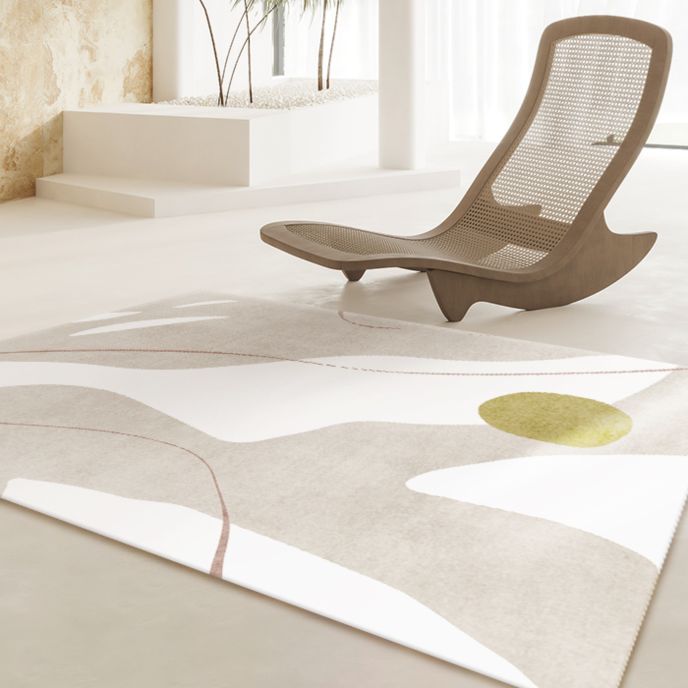 【ベストセラー】light color 8design square carpet