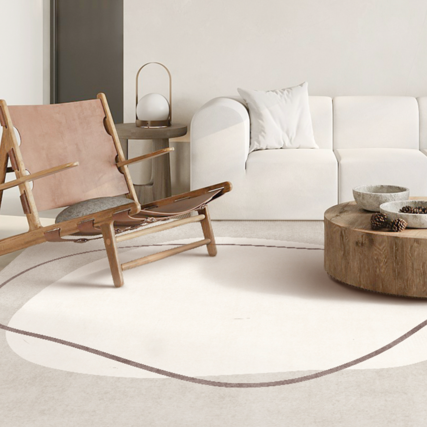 【ベストセラー】light color 8design square carpet