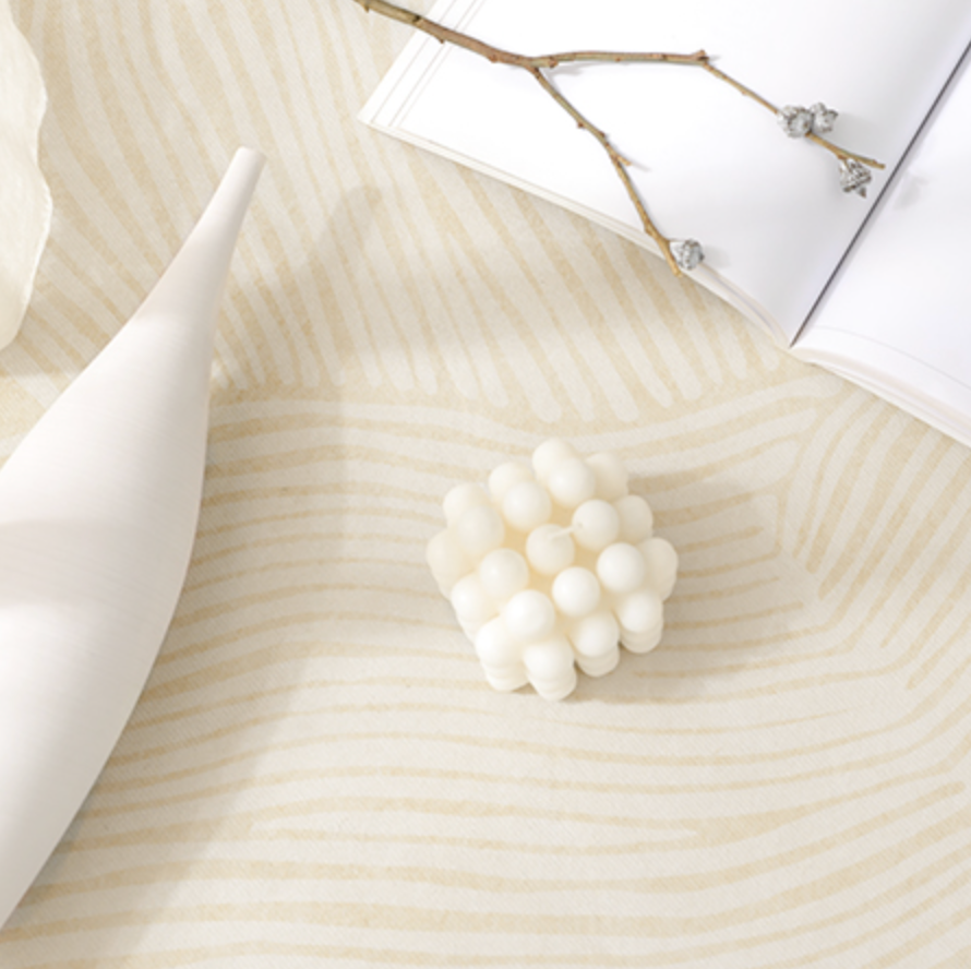 beige 6color round carpet