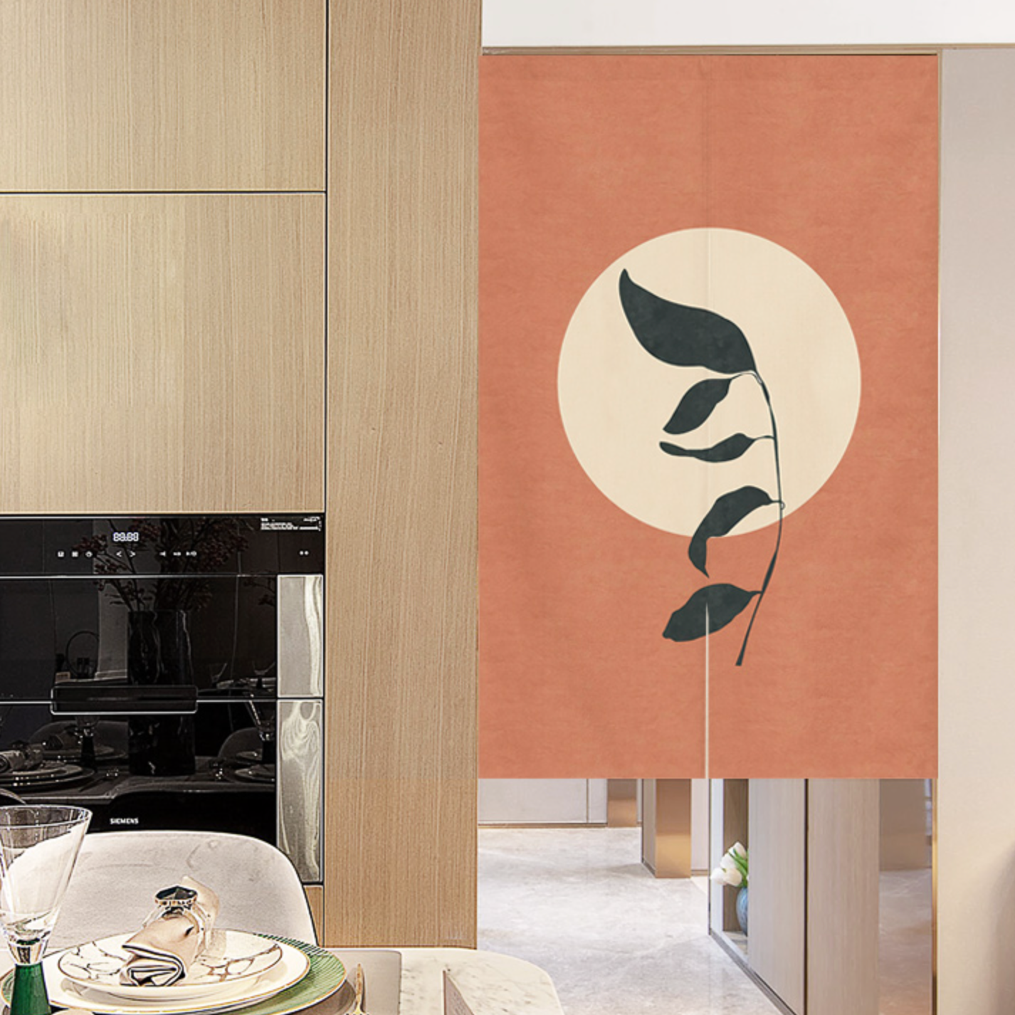 8design modern door curtain