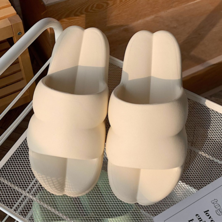 3color center press rubber roomshoes