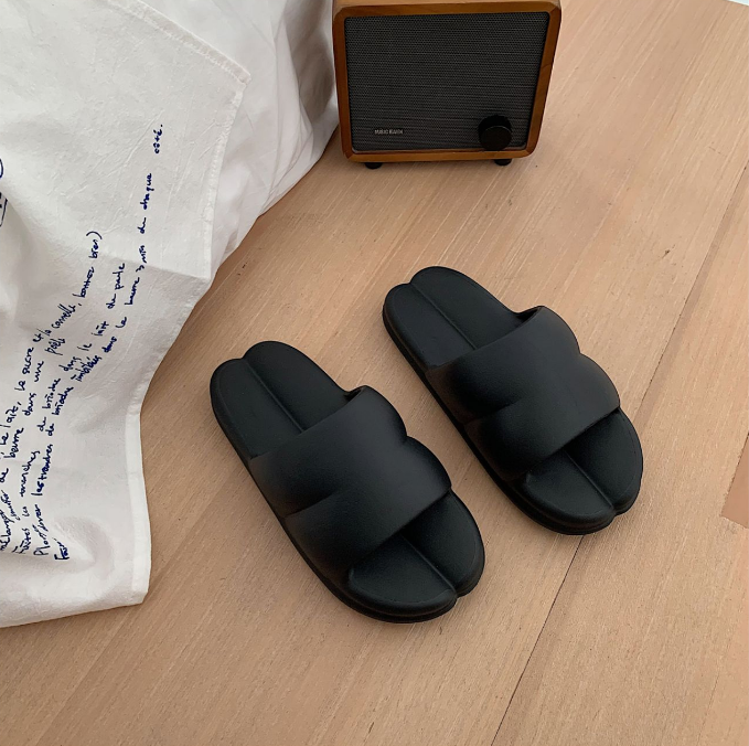 3color center press rubber roomshoes