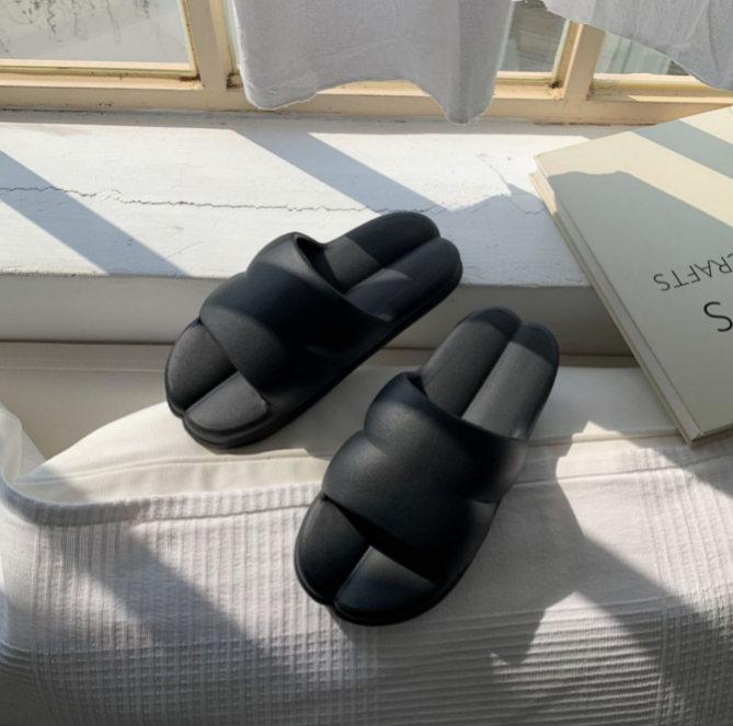 3color center press rubber roomshoes
