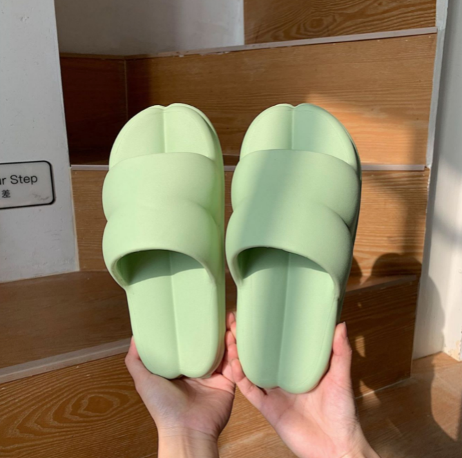 3color center press rubber roomshoes
