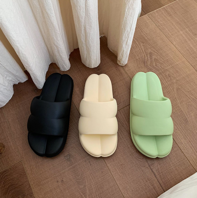 3color center press rubber roomshoes