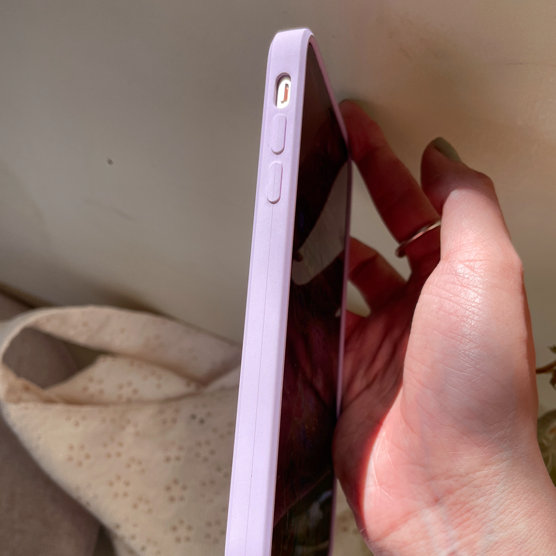 purple tulip iPhonecase
