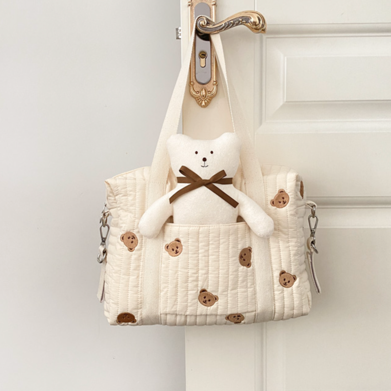 【大人気】3design quilting cotton bag