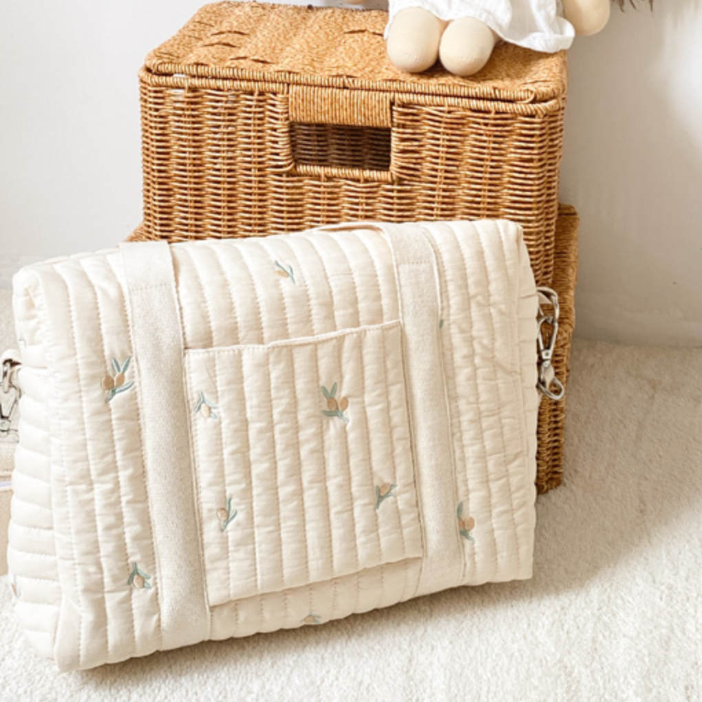 【大人気】3design quilting cotton bag