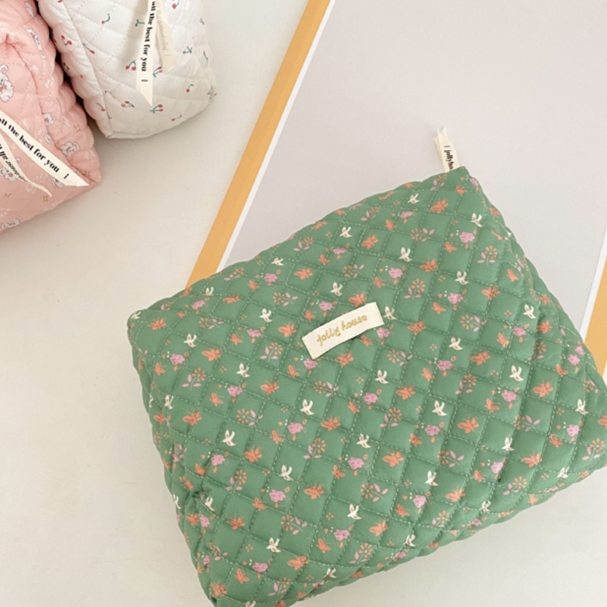 4design quilting square pouch