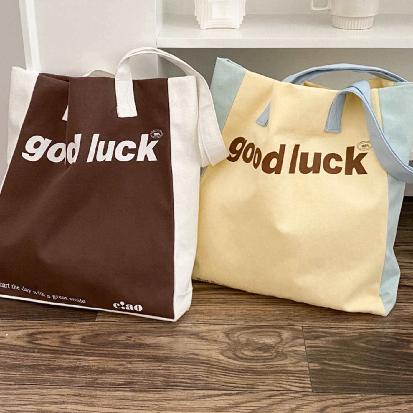 good luck tote bag