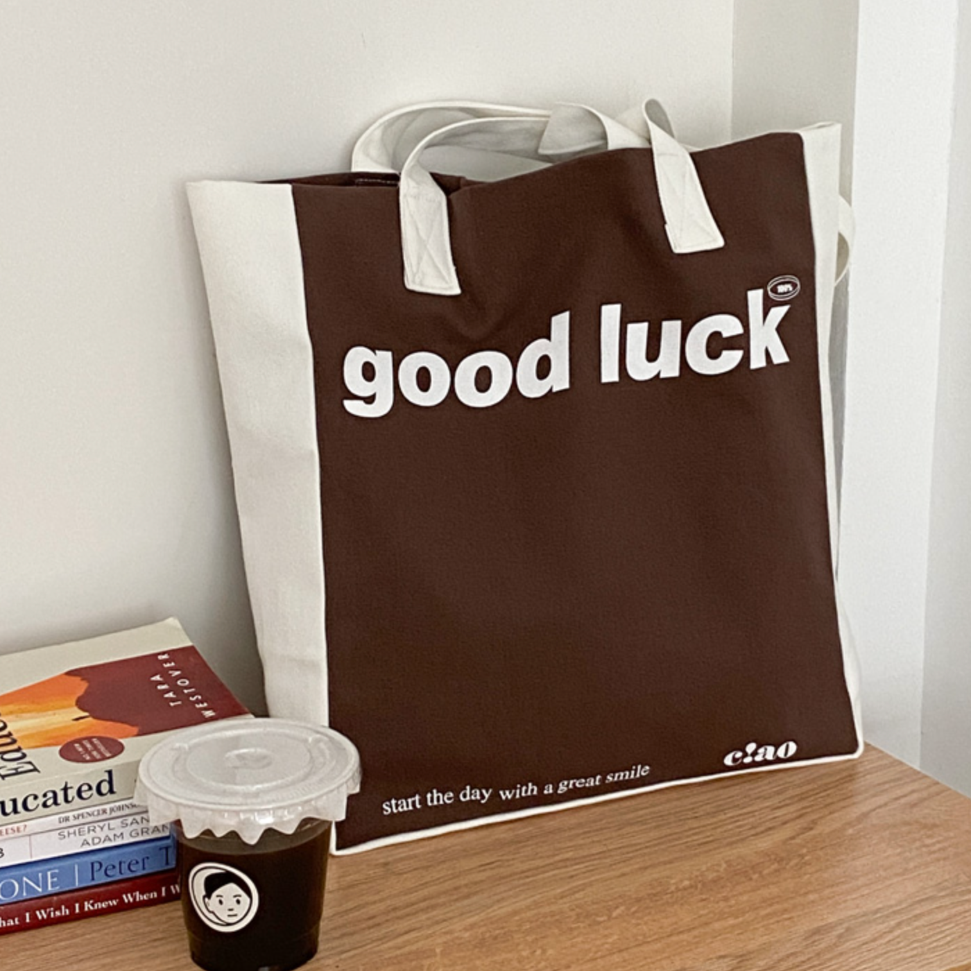 good luck tote bag