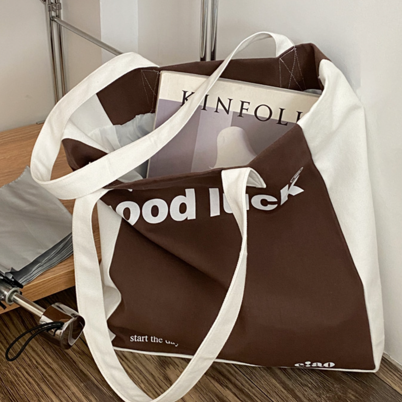 good luck tote bag