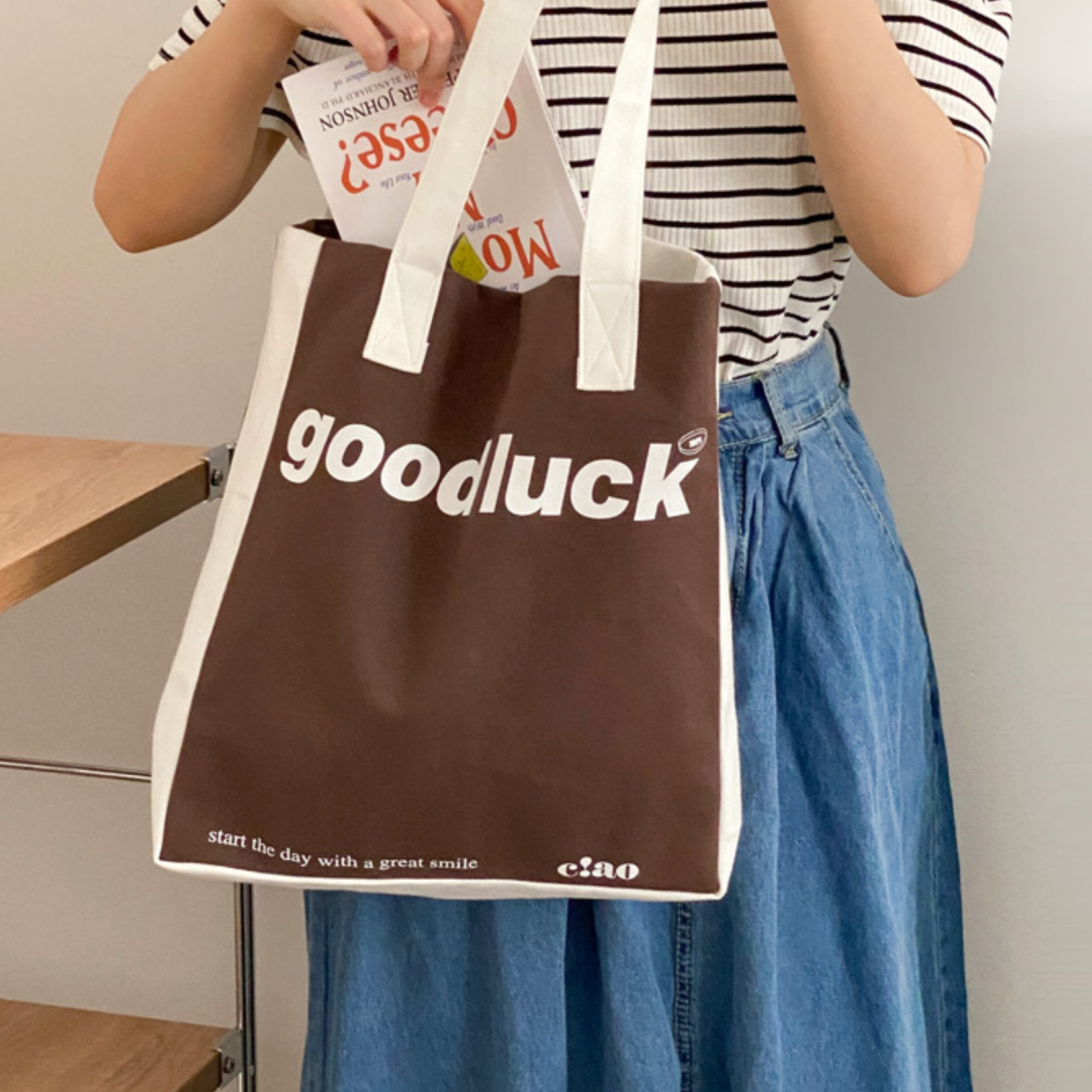good luck tote bag
