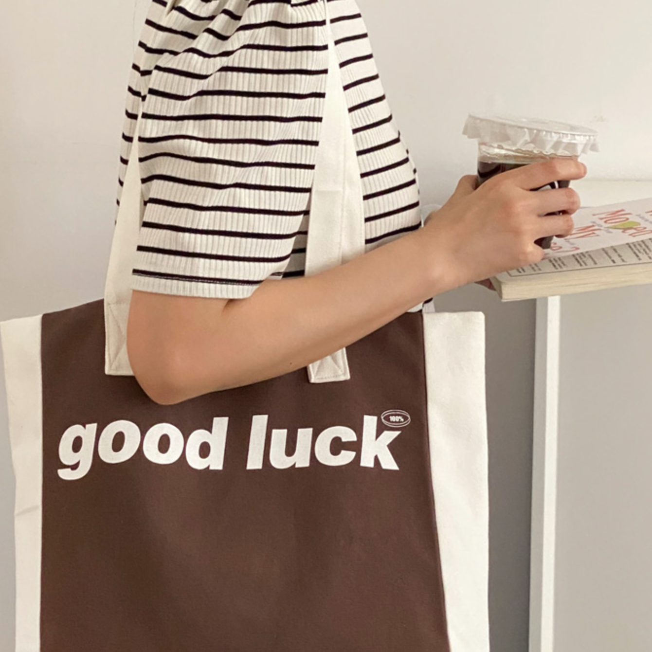 good luck tote bag