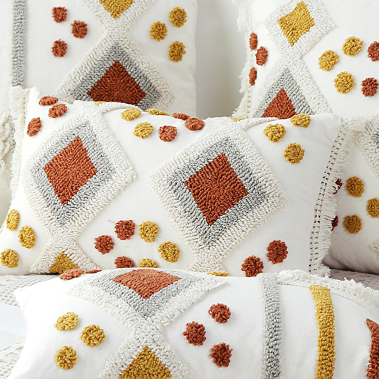 brown color boa cushion