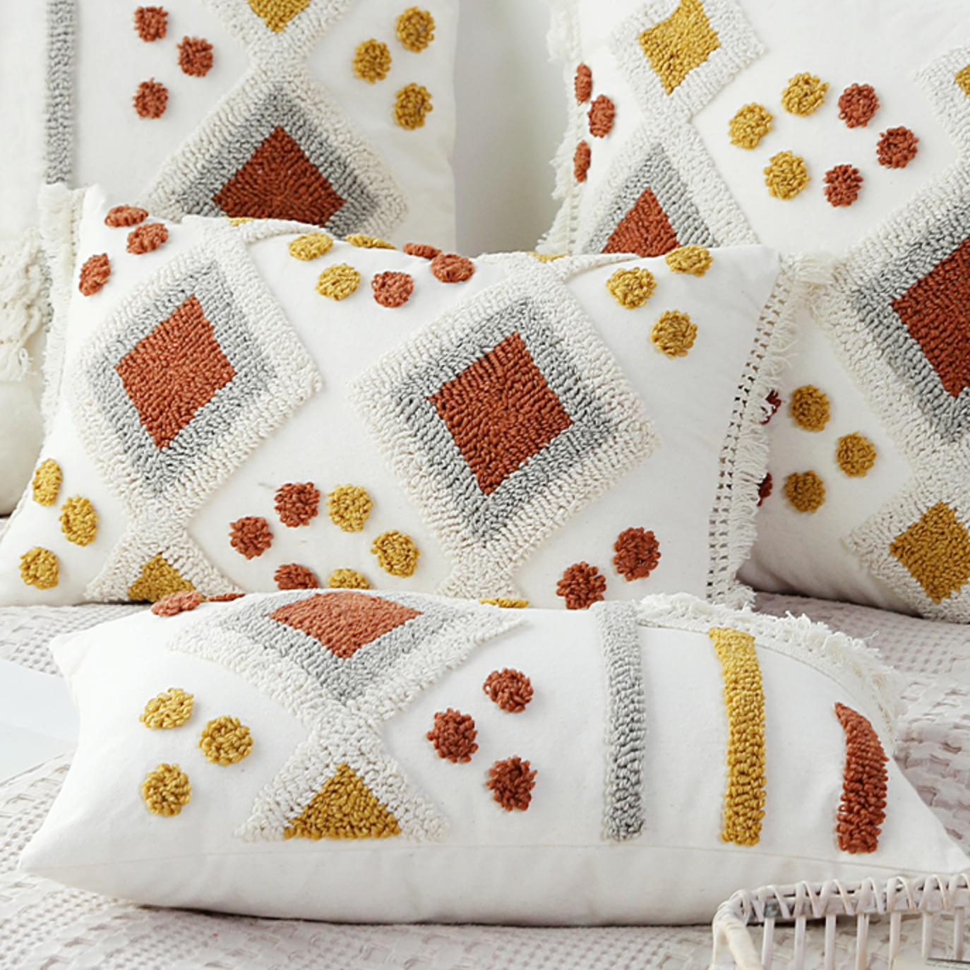 brown color boa cushion