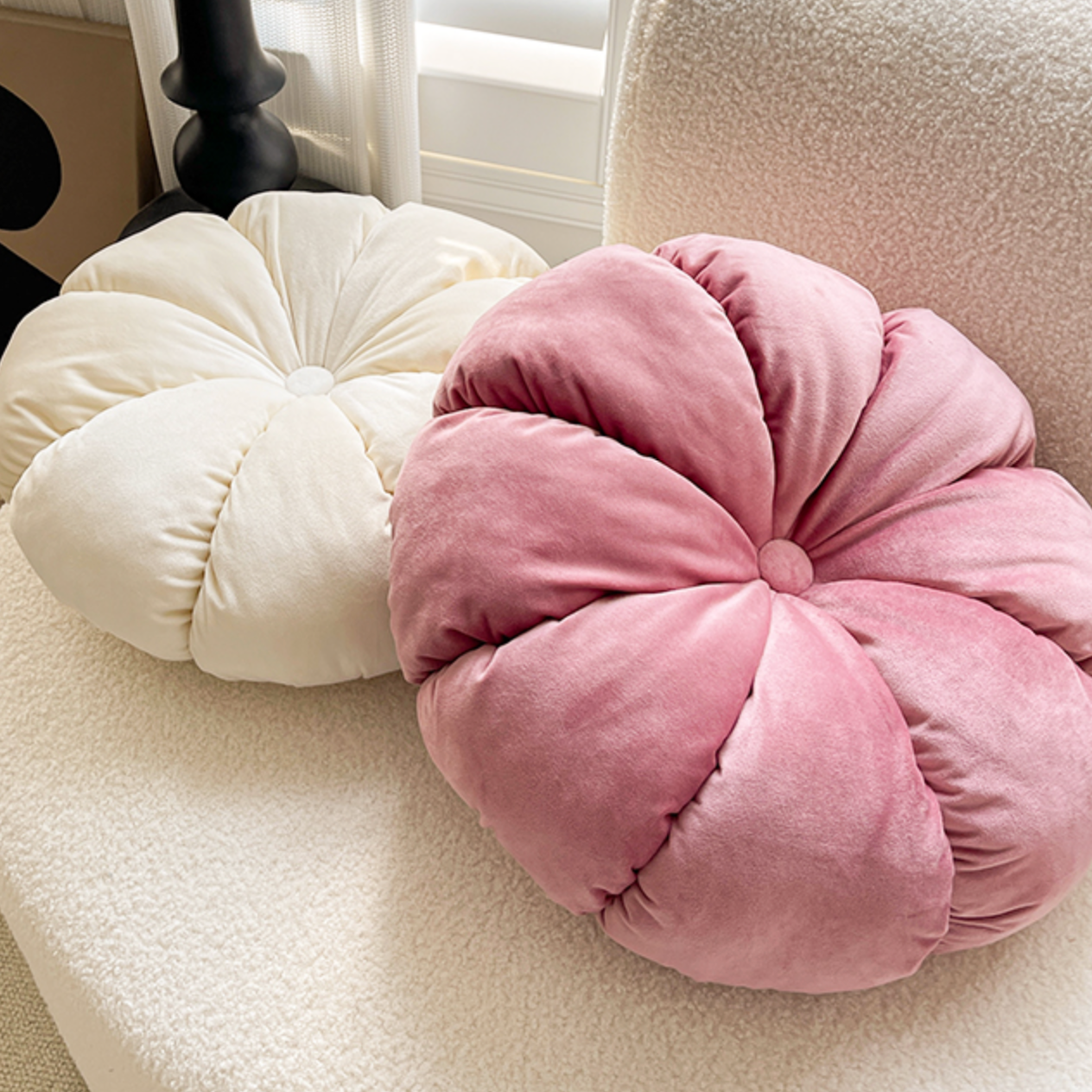5color colorful pumpkin cushion